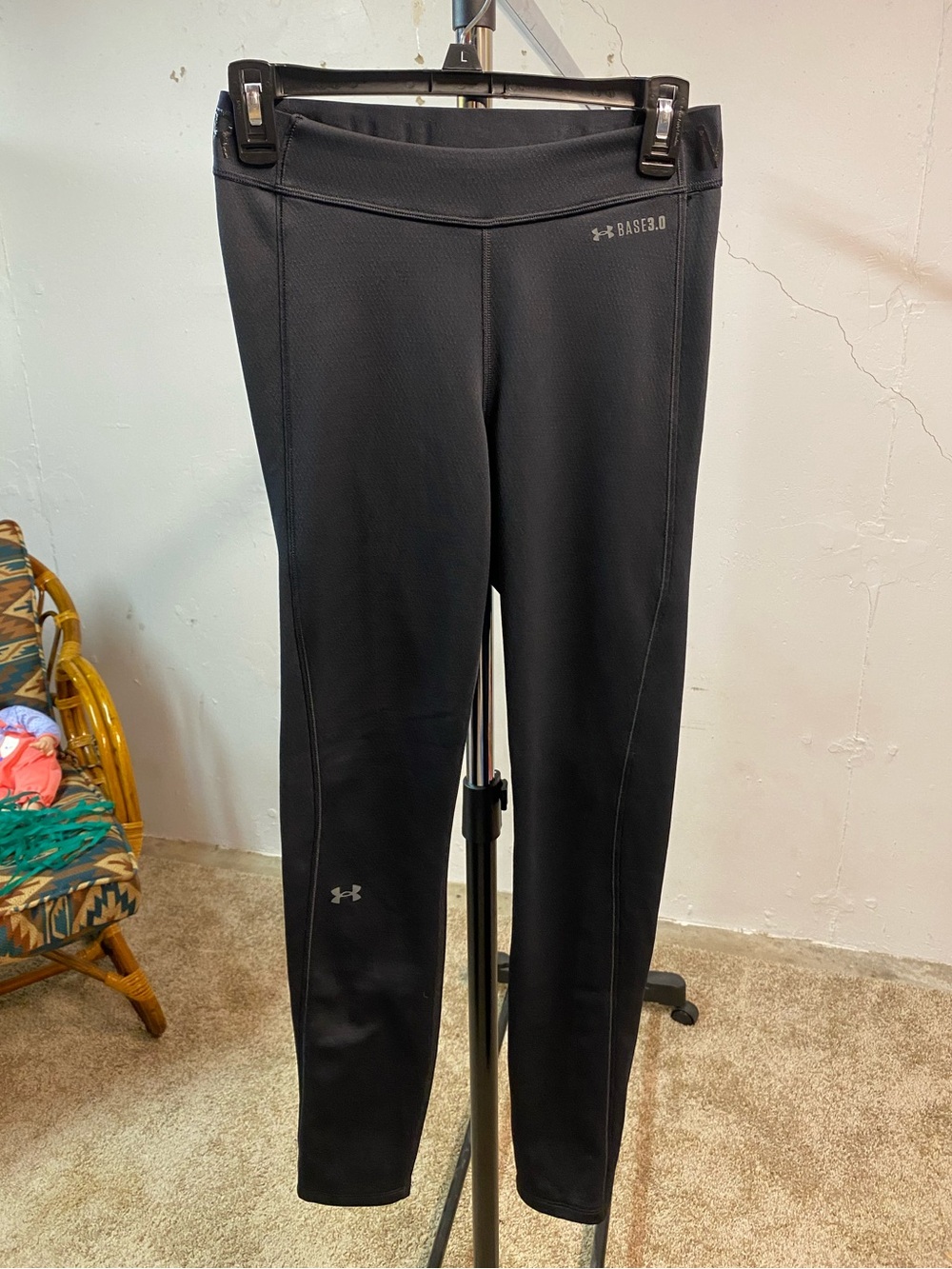 Under Armour Black Base 3.0 Performance Leggings